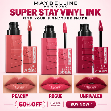 Maybelline New York Super Stay Vinyl Ink Lip Sets  – High-Shine Vinyl Finish – Lasting Color That Shines